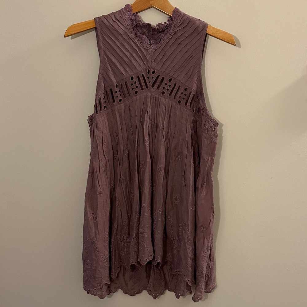 Free People Sleeveless Eloise Blouse